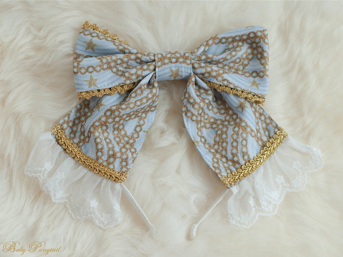 Masquerade Ballet Headbow (3 Colors) - Lolita Collective
