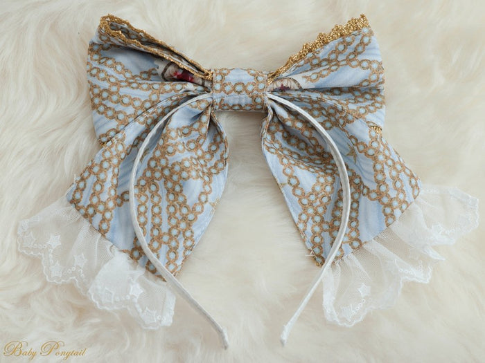 Masquerade Ballet Headbow (3 Colors) - Lolita Collective