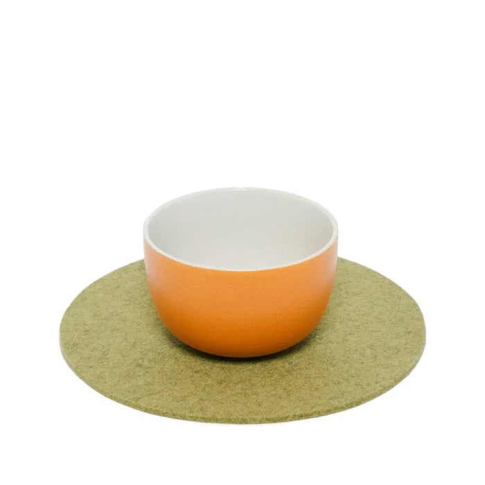 Medium Round Wool Felt Trivets