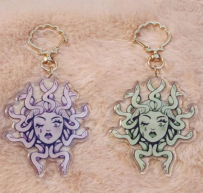 Medusa Keychain