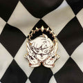 Melancholy Masquerade Angel Enamel Pin
