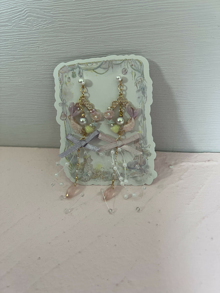 Mermaid Garden Earrings