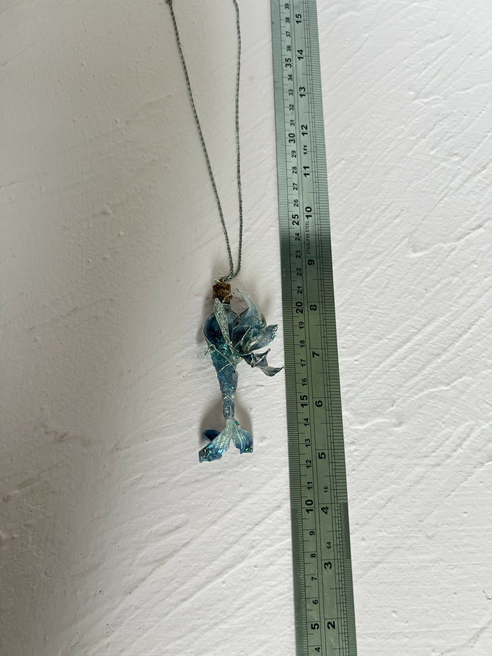 Mermaid Potion Bottle Necklace