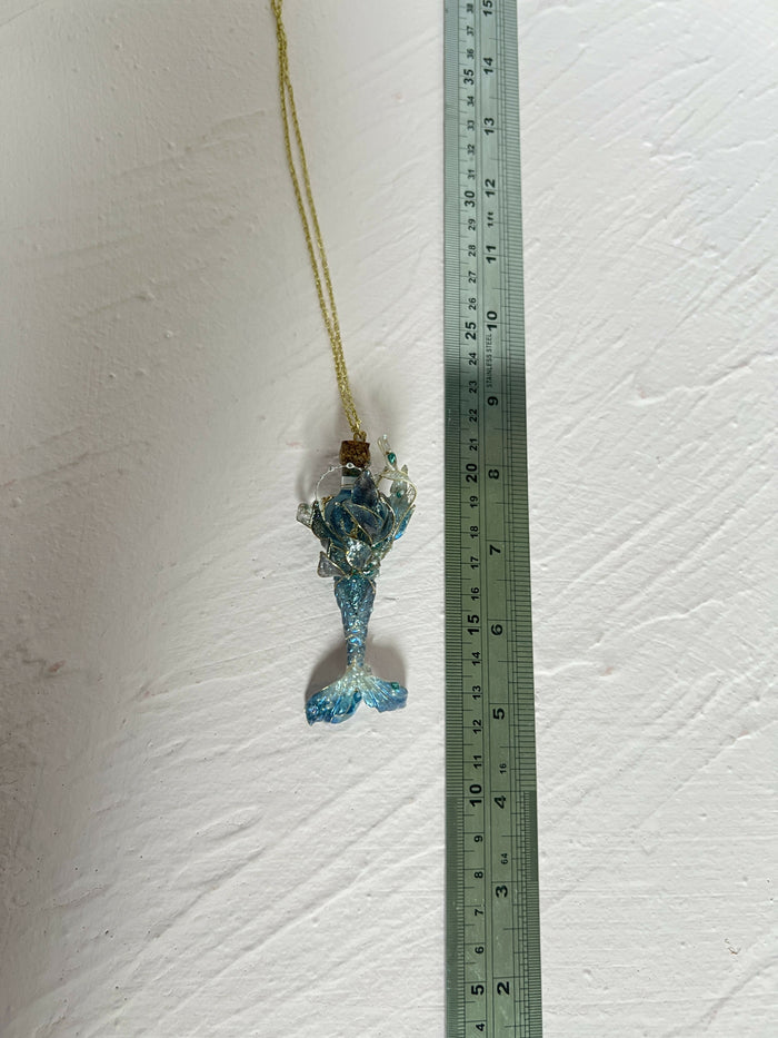 Mermaid Potion Bottle Necklace