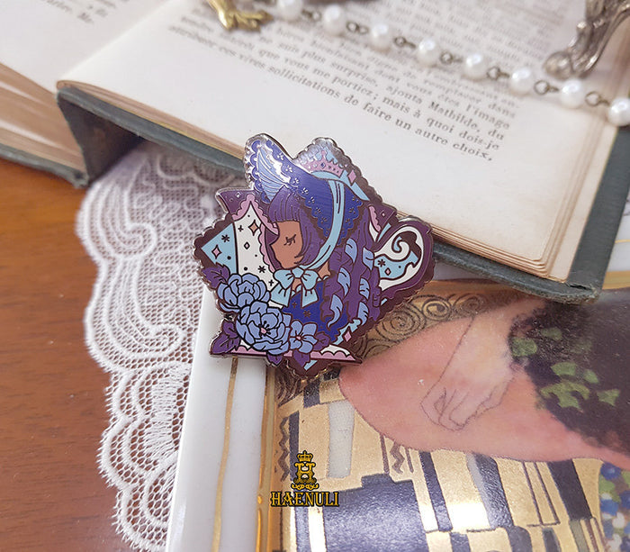 Midnight Blue Lolita Enamel Pin