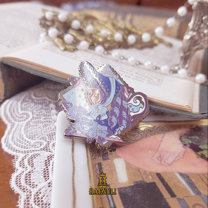 Midnight Blue Lolita Enamel Pin