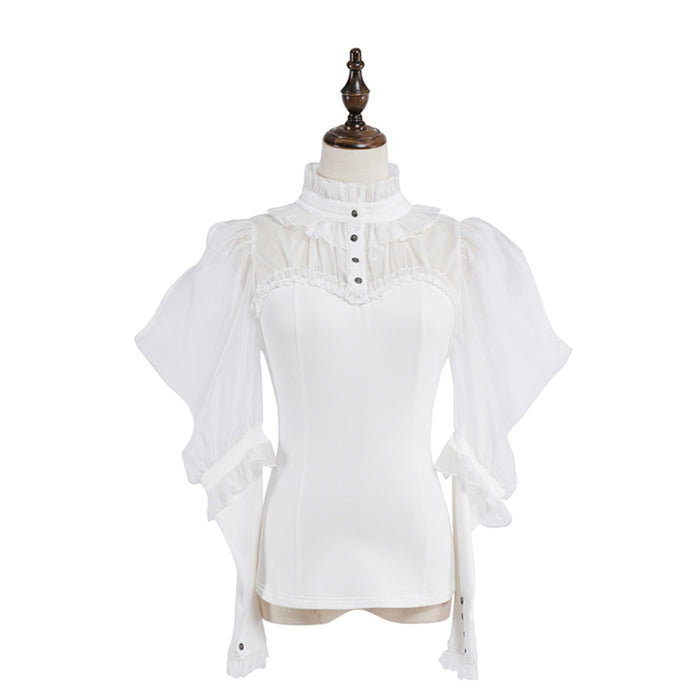 Midnight Star Off-Shoulder Blouse