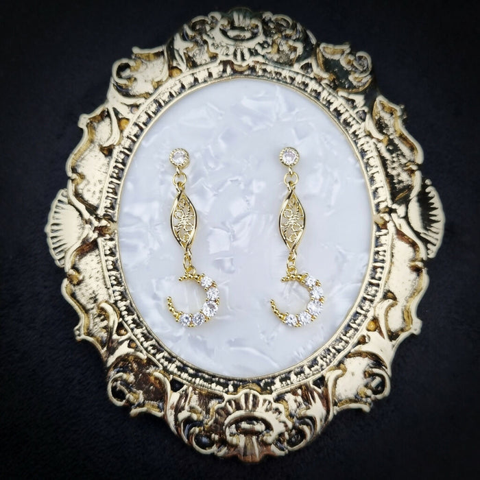 Moon Crescent Earrings