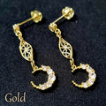 Moon Crescent Earrings