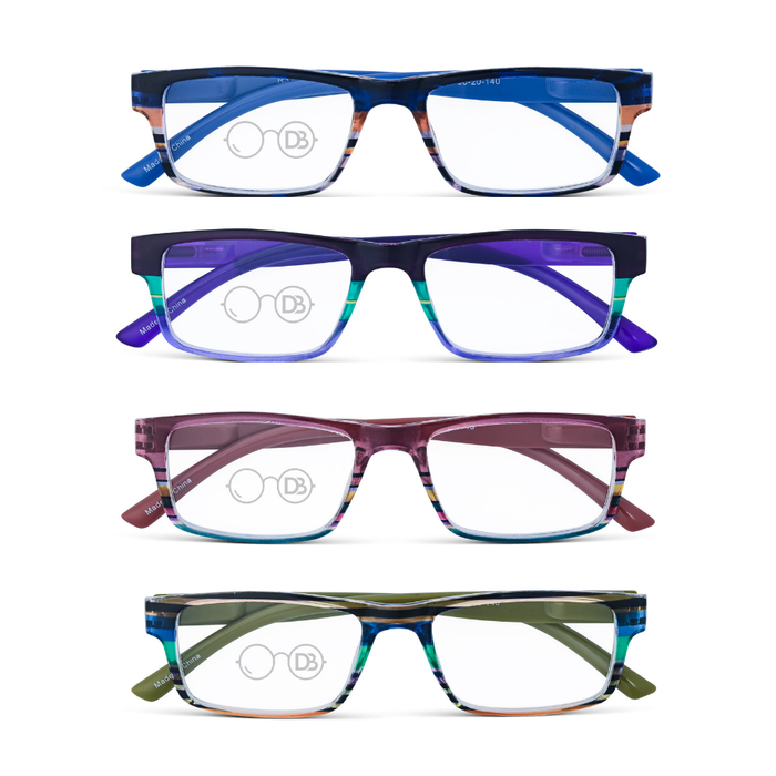 DebSpecs ER Nautical front folded view eyewear