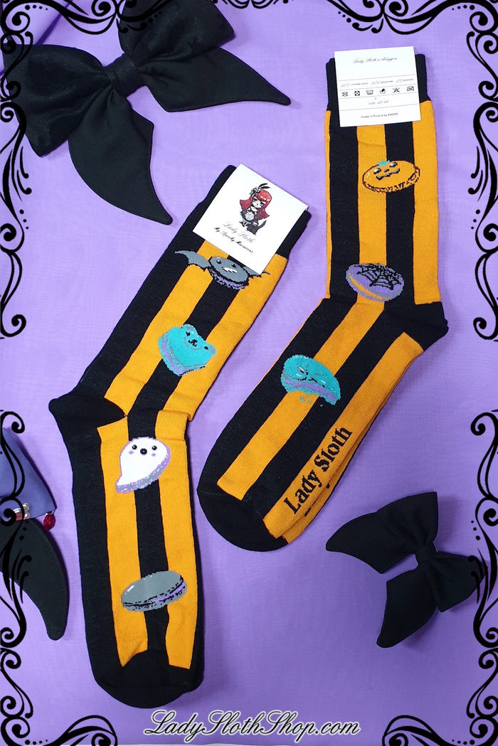 My Spooky Macarons Socks