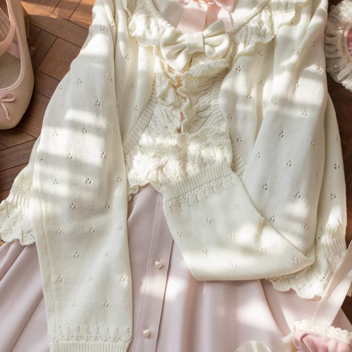 Nana Retro Knit Cardigan