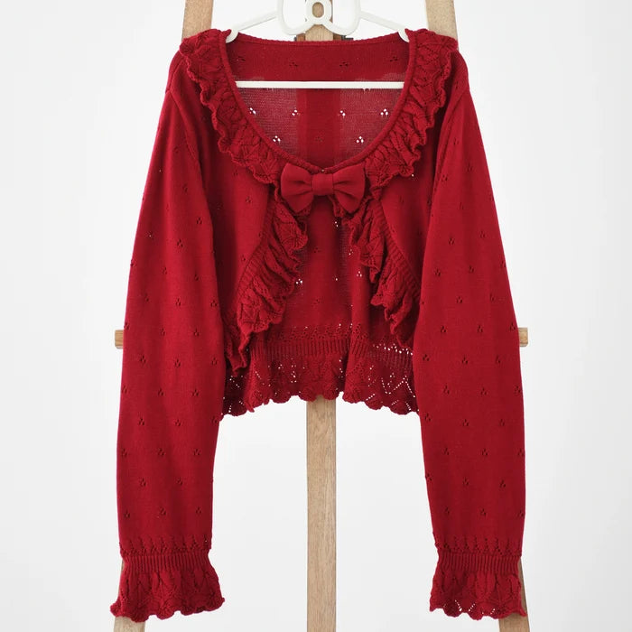 Nana Retro Knit Cardigan