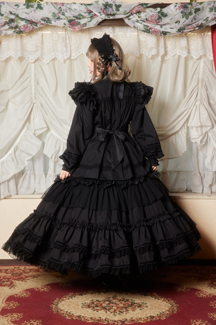 Nanairo Waltz Tulle Frill Underskirt (Long)