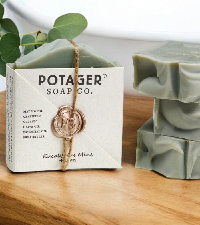 Natural Soap Eucalyptus Mint with Organic Ingredients