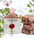 Natural Soap Secret Garden w/Pink Clay-Organic Ingredients
