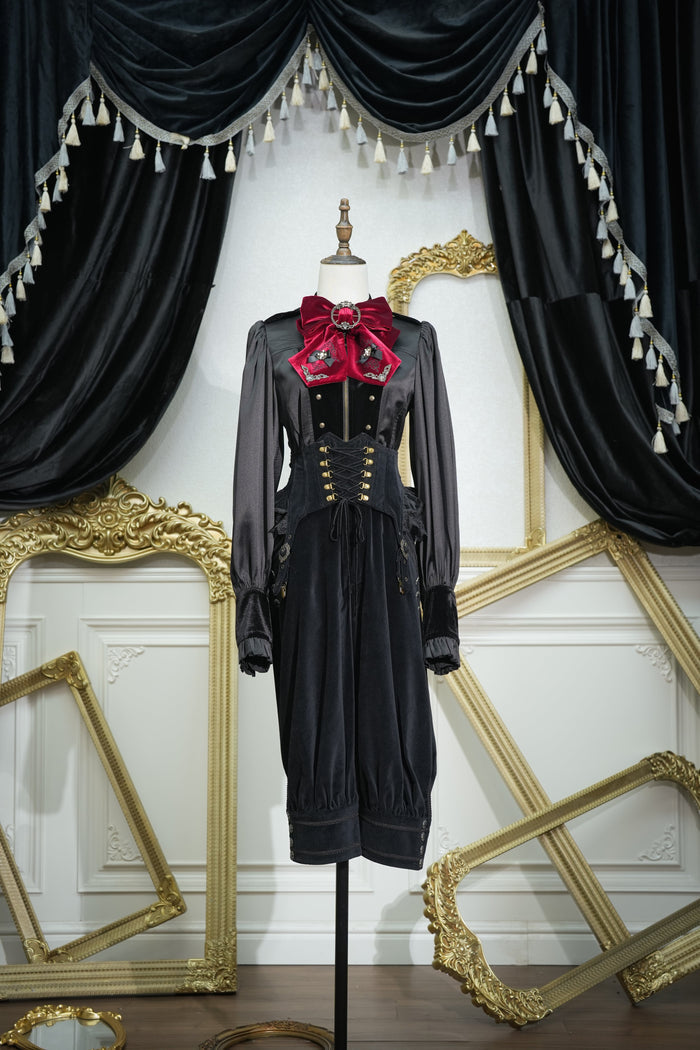 Nero Orteria Ribbon Tie Top