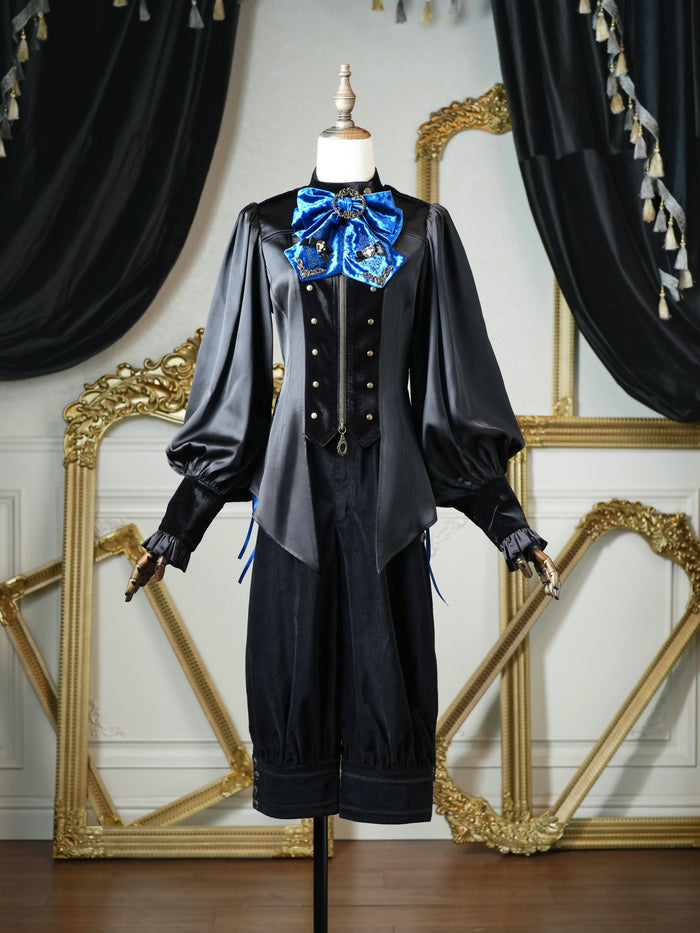 Nero Orteria Ribbon Tie Top