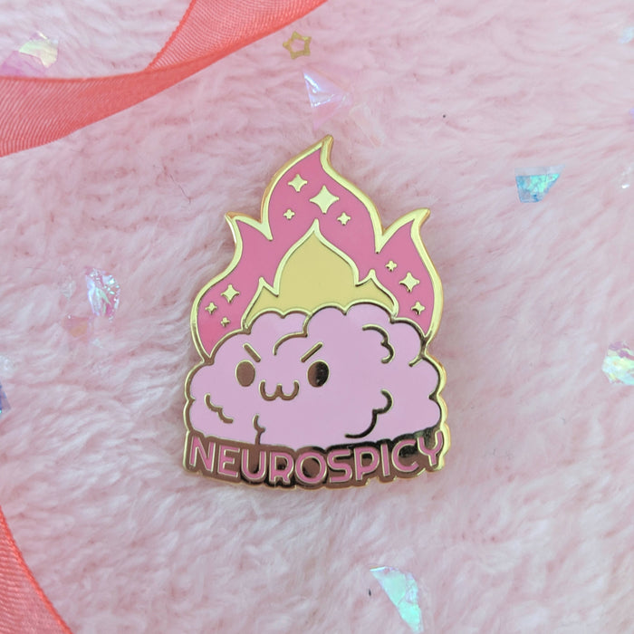 Neurospicy Enamel Pin