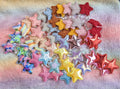NEW 2-Way Soft Metallic Red Star Clip