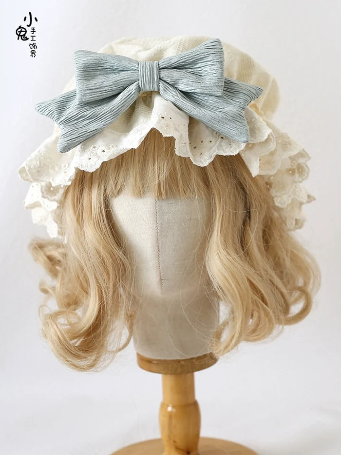 Nightcap Style Bonnet Hat