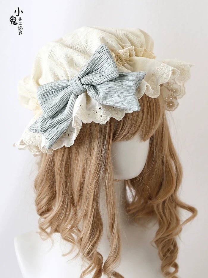 Nightcap Style Bonnet Hat