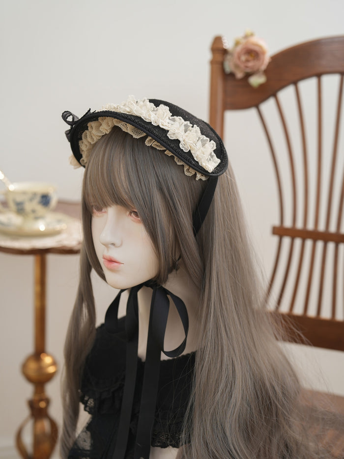 Nightingale and Roses - Rose Mini Bonnet