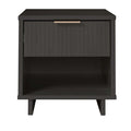 Nightstand in Charcoal Gray