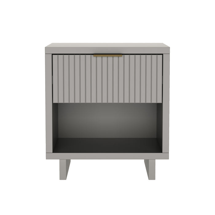 Nightstand in Light Gray