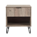 Nightstand in Rustic Gray