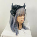Noir Grommet Demon Headdress