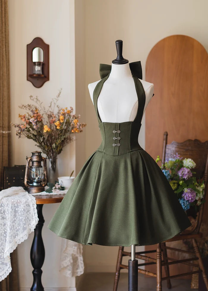Green Skirt (Short) / S