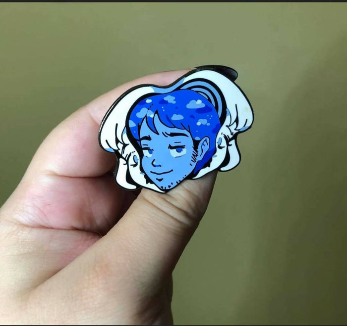 One Less Cage 2 Enamel Pin