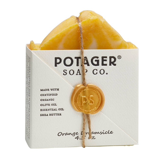 Orange Dreamsicle Handmade Bar Soap |  Natural Soap
