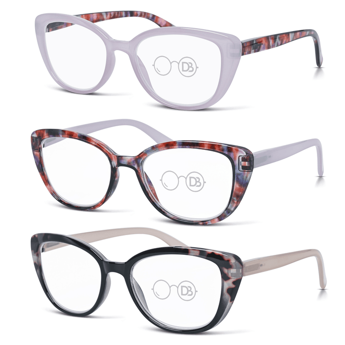 DebSpecs Oversized Cat Eye Reading Glasses gc r922 product group