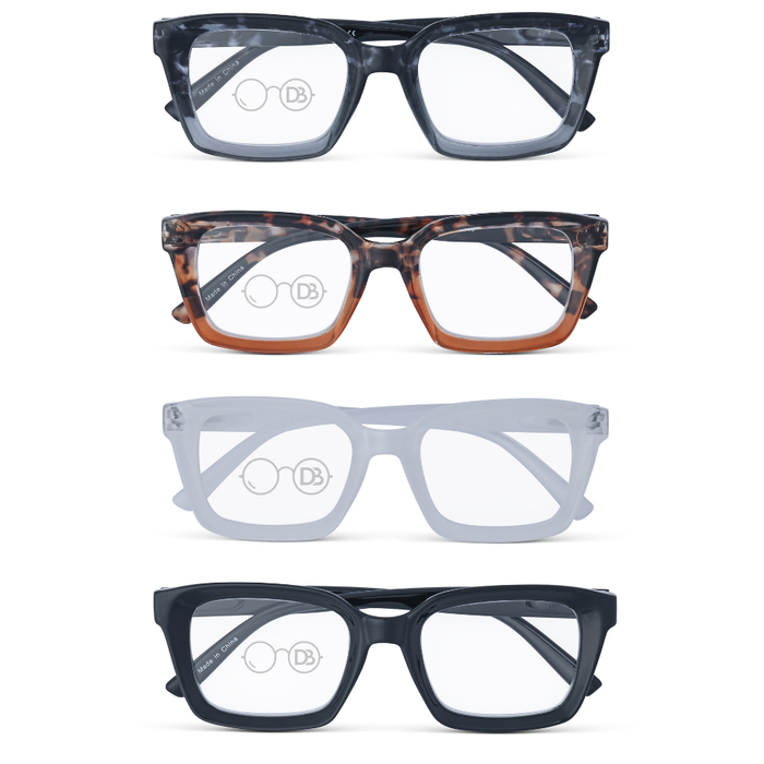 DebSpecs ER Piazza front folded view eyewear