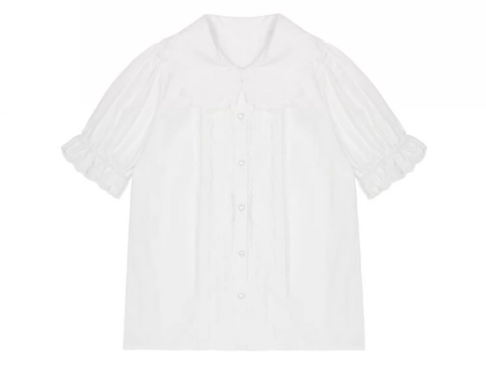 Passion Fruit Cotton Blouse