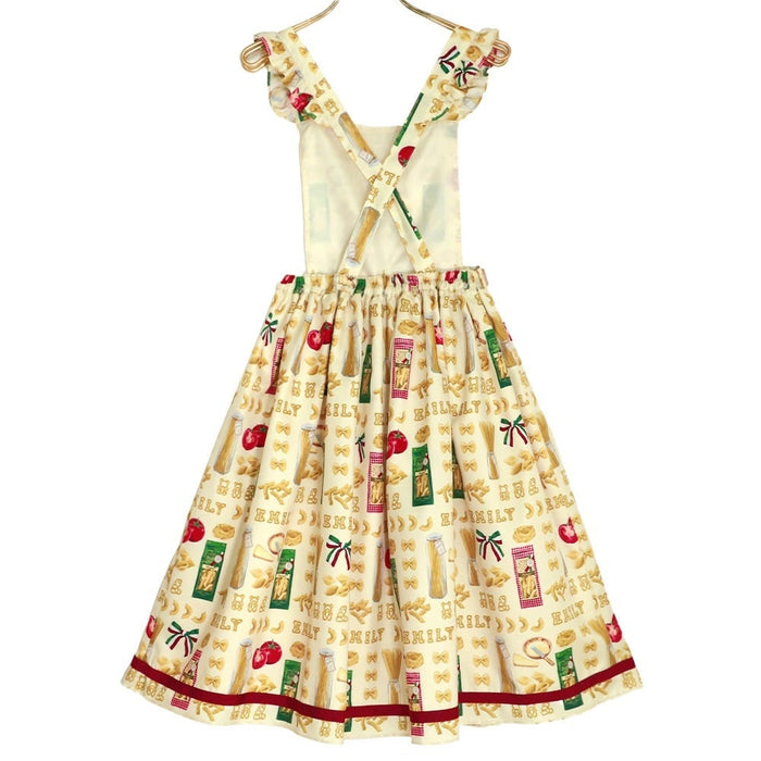 Pasta‼ Apron Dress