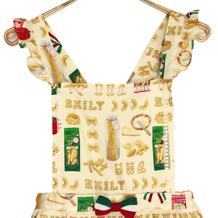 Pasta‼ Apron Dress
