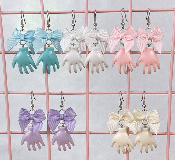 Pastel Hand Earrings (5 Colors) - Lolita Collective