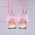 Peach Earrings (3 Colors) - Lolita Collective