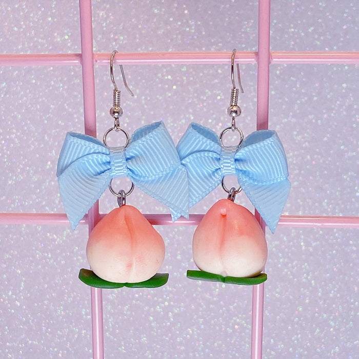 Peach Earrings (3 Colors) - Lolita Collective