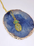 Pineapple Kaleidoscope Resin Pendant - Lolita Collective