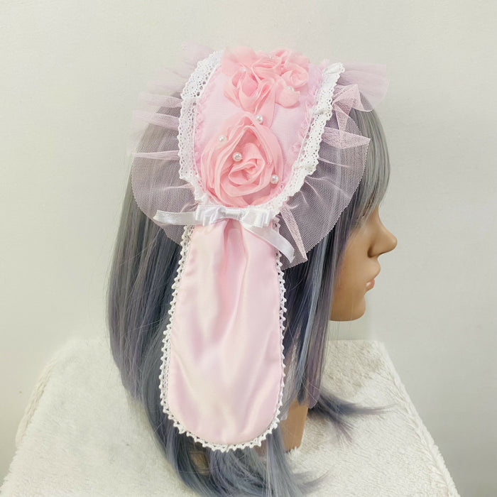 Pink Baby Bunny Headdress