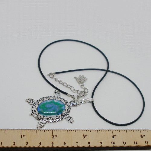 Polish Turtle Pendant Necklace