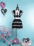 Pop Vacation Triple Ribbon Frill Tankini
