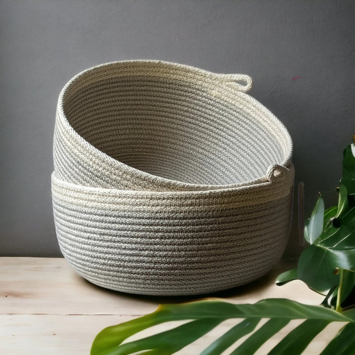 Poppy Rope Baskets
