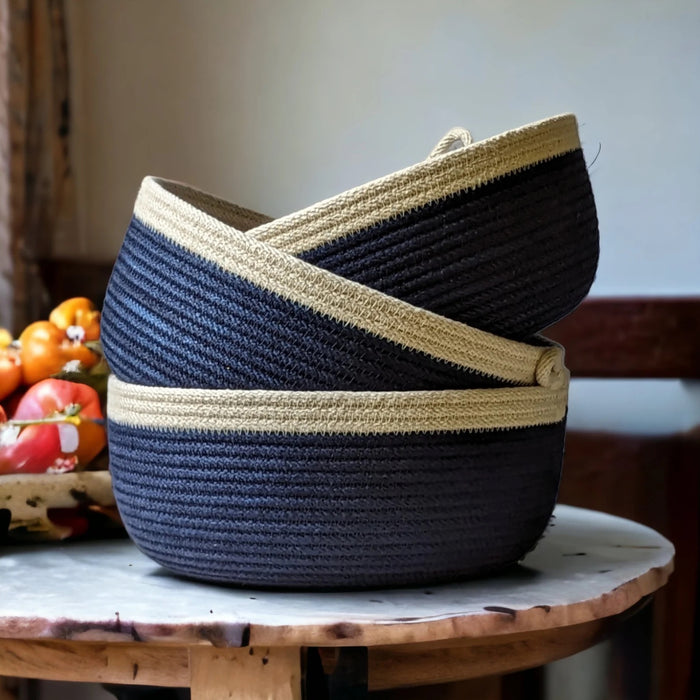 Poppy Rope Baskets