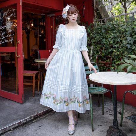 "Pour Tourjours" Onepiece Dress