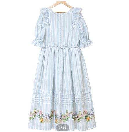 "Pour Tourjours" Onepiece Dress